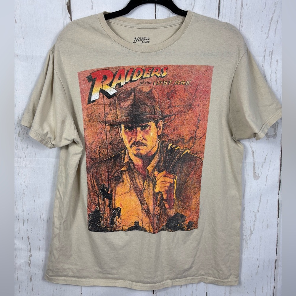 Indiana Jones Raiders at the Lost Ark Amsel Men's Tee Shirt Short Sleeve